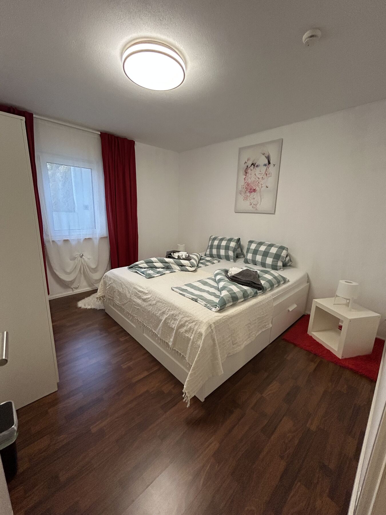 Schlafzimmer 2 mit Doppelbett